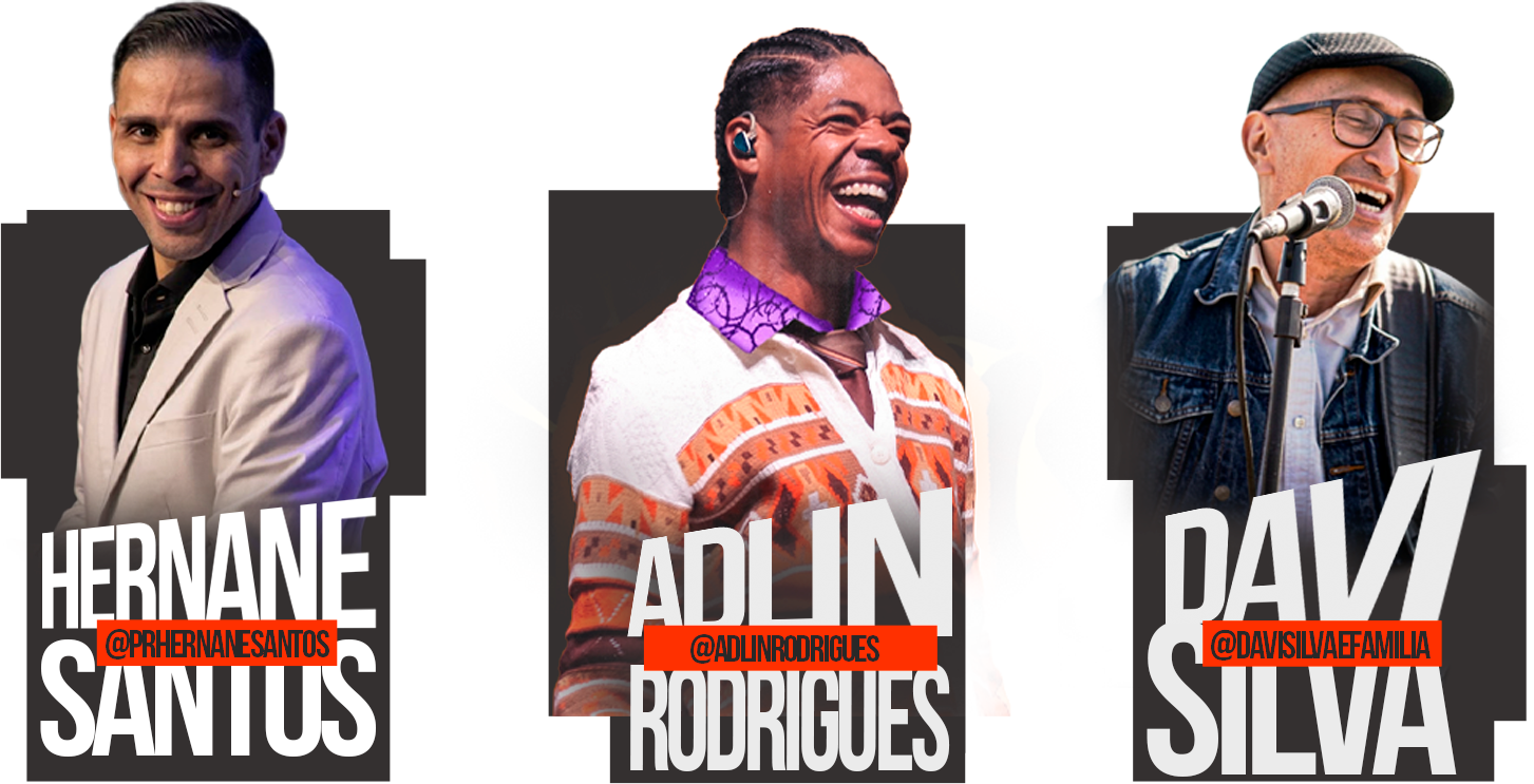 Hernane Santos, Adlin Rodrigues, Davi Silva