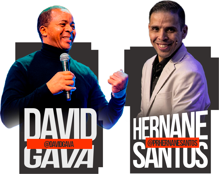 David Gava e Hernane Santos
